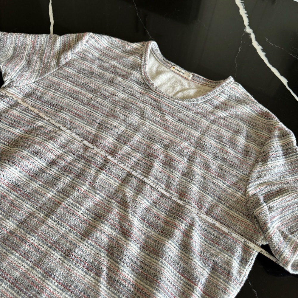 Multicolor Striped Short‎ Sleeve Top - Picture 4 of 8